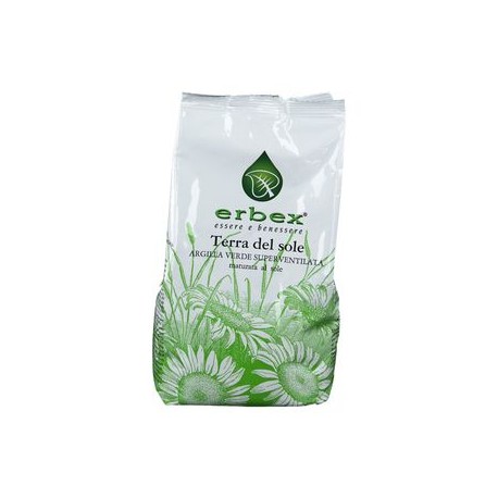 Argilla verde superventilata per trattamenti purificanti della pelle 500 g