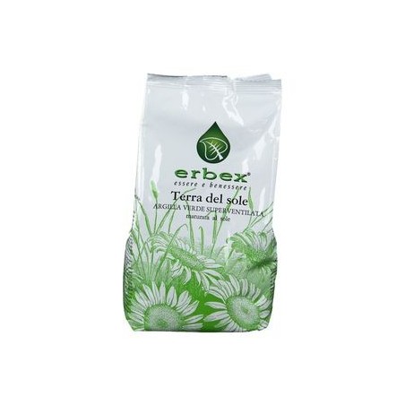 Argilla verde superventilata per trattamenti purificanti della pelle 500 g Argilla verde superventilata per trattamenti purificanti della pelle 500 g