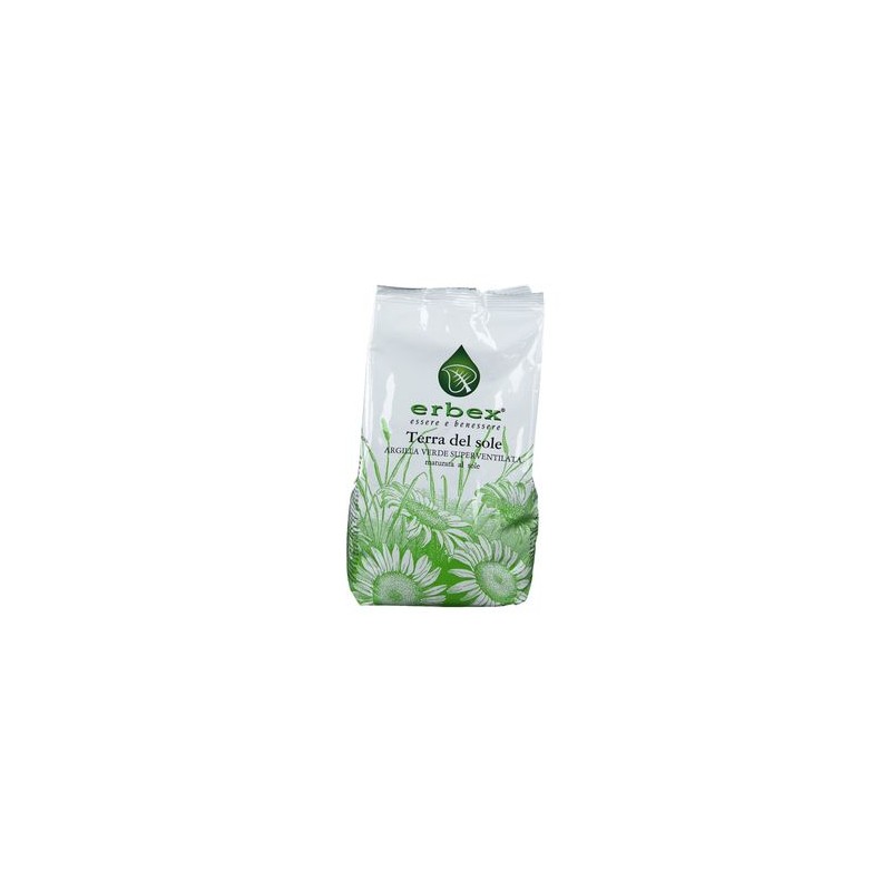 Argilla verde superventilata per trattamenti purificanti pelle 500g