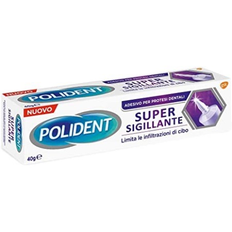Polident Super Sigillante adesivo per protesi dentale con beccuccio 40 g Polident Super Sigillante adesivo per protesi dentale con beccuccio 40 g