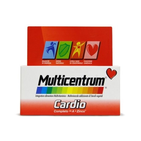 Multicentrum Cardio 60 compresse integratore per cuore e colesterolo