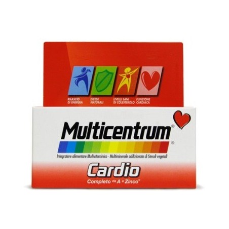 Multicentrum Cardio 60 compresse integratore per cuore e colesterolo