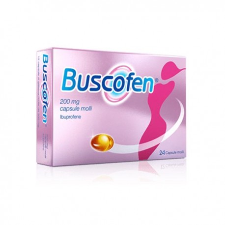 Buscofen 200 mg 24 capsule molli