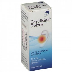 Cerulisina Dolore 1% + 5% gocce auricolari flacone 6 g