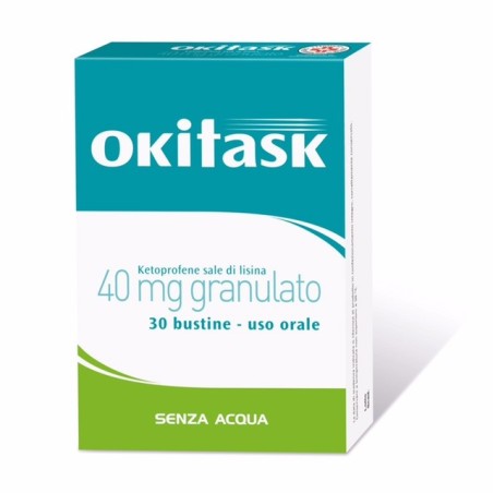 Okitask 40 mg granulato 30 bustine Okitask 40 mg granulato 30 bustine