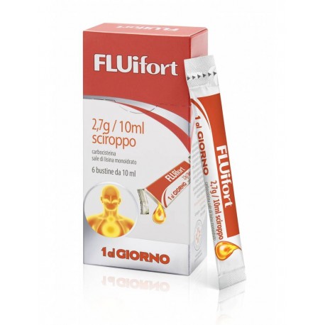 Fluifort 2,7 g/10 ml sciroppo 12 bustine