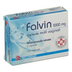 Falvin 1000 mg 2 capsule molli vaginali