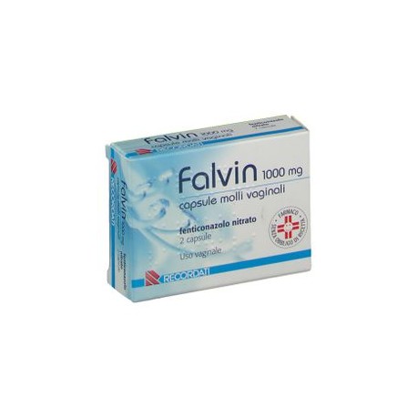 Falvin 1000 mg 2 capsule molli vaginali
