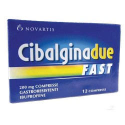 Cibalgina Due Fast 200 mg 12 compresse gastroresistenti