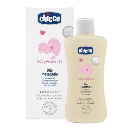 Chicco Olio Massaggio per Corpo e Crosta Lattea per Bambini 200 ml Chicco Olio Massaggio per Corpo e Crosta Lattea per Bambini 200 ml