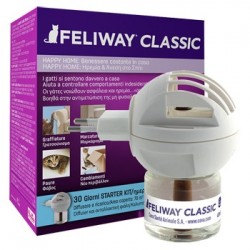 Feliway Classic feromone felino rilassante per gatti stressati diffusore + ricarica 48 ml