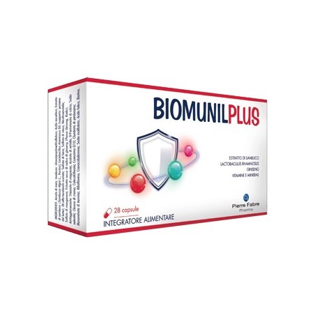 Biomunil Plus integratore per stanchezza fisica e mentale 28 capsule Biomunil Plus integratore per stanchezza fisica e mentale 28 capsule