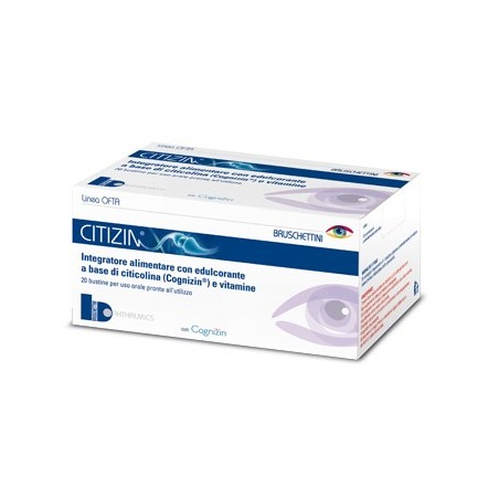 Citizin integratore per il benessere della vista 20 bustine da 15 ml Citizin integratore per il benessere della vista 20 bustine da 15 ml