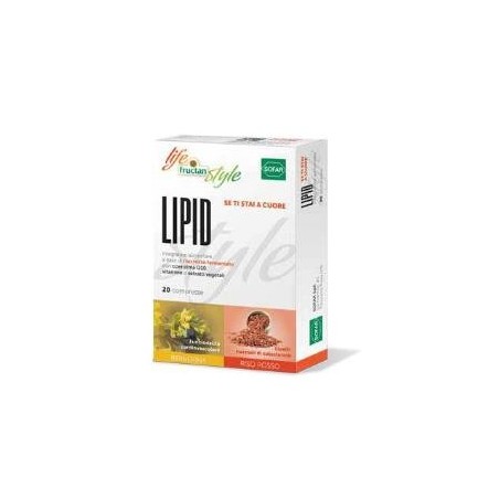 Fructan Lipid integratore a base di riso rosso per colesterolo 20 compresse Fructan Lipid integratore a base di riso rosso per colesterolo 20 compresse