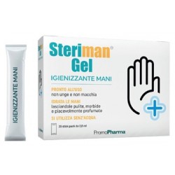 Steriman - Gel igienizzante mani 20 bustine monodose