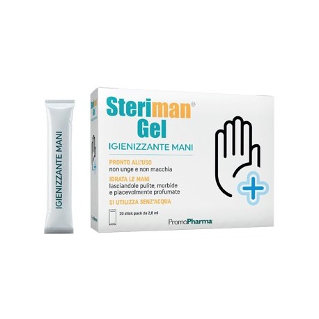 Steriman - Gel igienizzante mani 20 bustine monodose
