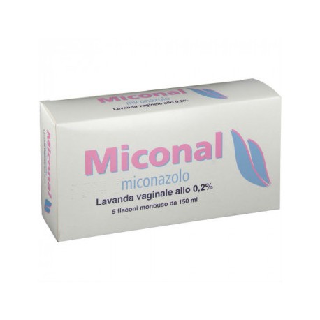 Miconal 0,2% lavande vaginali 5 flaconcini monodose