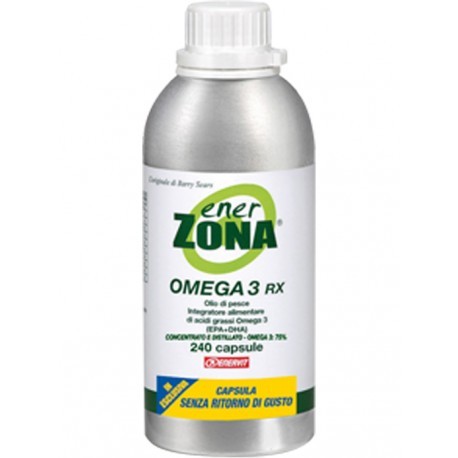 Enerzona Omega 3 RX 240 capsule integratore alimentare di acidi grassi
