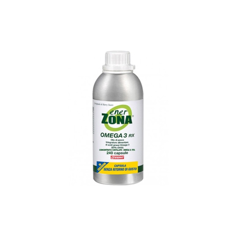 Enerzona Omega 3 RX 240 capsule integratore alimentare di acidi grassi