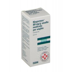 Niogermox 80 mg/g smalto medicato per unghie 3,3 ml