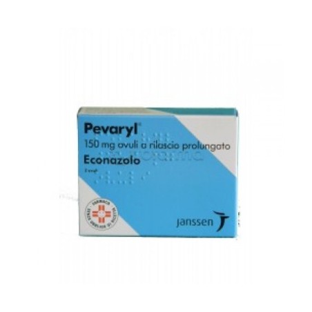 Pevaryl 150 mg 2 ovuli vaginali a rilascio prolungato Pevaryl 150 mg 2 ovuli vaginali a rilascio prolungato
