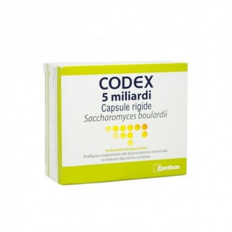 Codex 5 miliardi 250 mg 30 capsule rigide