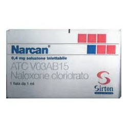 Narcan IV 1 fiala 1 ml 0,4 mg