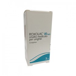 Roxolac 80 mg/g smalto medicato per unghie