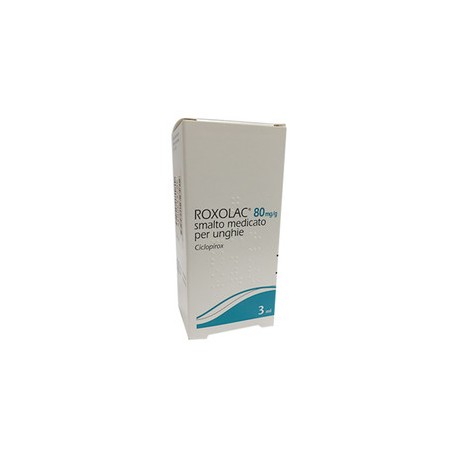 Roxolac 80 mg/g smalto medicato per unghie