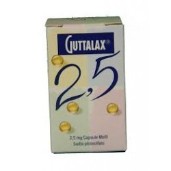 Guttalax 2,5 mg 20 capsule molli