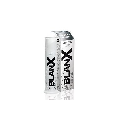 BlanX Med Denti Bianchi Dentifricio sbiancante non abrasivo 100 ml BlanX Med Denti Bianchi Dentifricio sbiancante non abrasivo 100 ml
