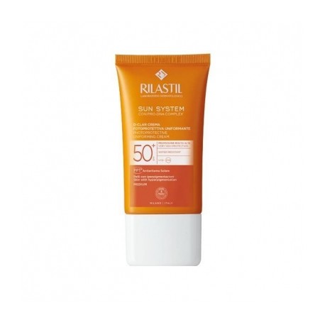 Rilastil Sun System D-Clar Medium SPF50+ crema solare uniformante 40ml