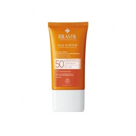 Rilastil Sun System D-Clar Medium SPF50+ crema solare uniformante 40ml Rilastil Sun System D-Clar Medium SPF50+ crema solare uniformante 40ml