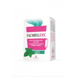 Tachifludec polvere per soluzione orale gusto menta 10 bustine
