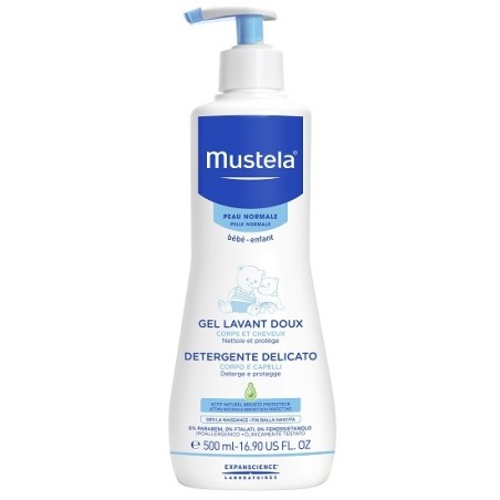 Mustela detergente delicato per l'igiene quotidiana del neonato 500 ml Mustela detergente delicato per l'igiene quotidiana del neonato 500 ml