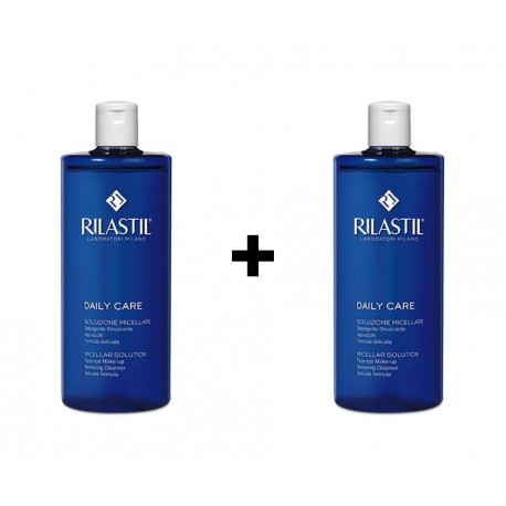 Rilastil Daily Care Soluzione Micellare struccante viso e occhi 250ml BIPACCO 1+1 Omaggio Rilastil Daily Care Soluzione Micellare struccante viso e occhi 250ml BIPACCO 1+1 Omaggio