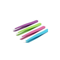 Bifor pinzetta di precisione per sopracciglia colori assortiti acciaio inox