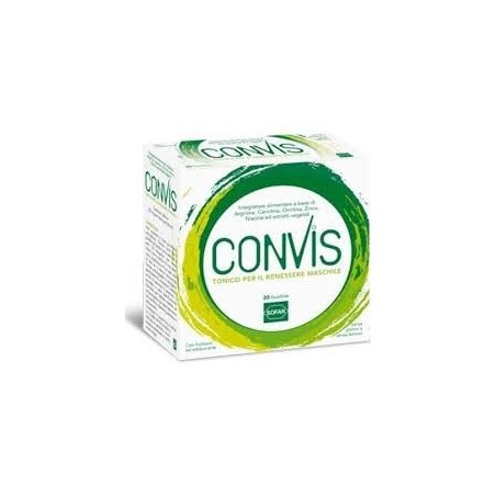 Convis tonico per il benessere maschile 20 bustine Convis tonico per il benessere maschile 20 bustine