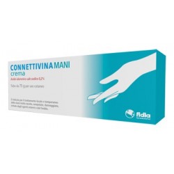 Connettivina Mani crema con acido ialuronico per mani secche screpolate 75 g