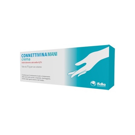 Connettivina Mani crema con acido ialuronico per mani secche screpolate 75 g Connettivina Mani crema con acido ialuronico per mani secche screpolate 75 g