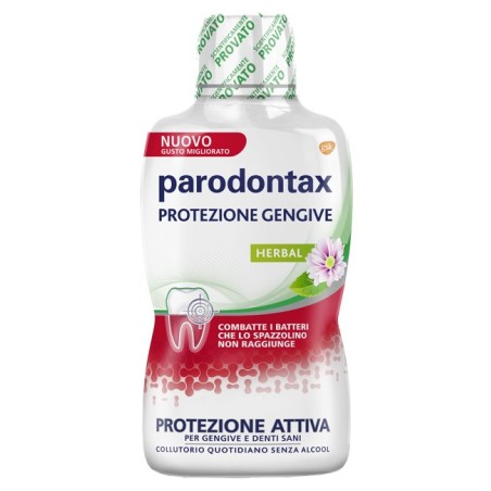 Parodontax Herbal Protezione gengive collutorio herbal 500 ml Parodontax Herbal Protezione gengive collutorio herbal 500 ml