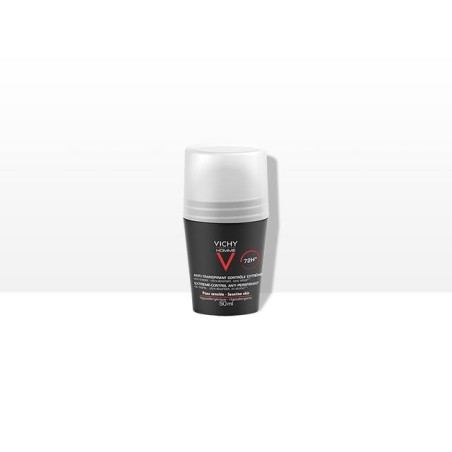 Vichy Homme deodorante antitraspirante controllo estremo 72H roll-on 50ml Vichy Homme deodorante antitraspirante controllo estremo 72H roll-on 50ml
