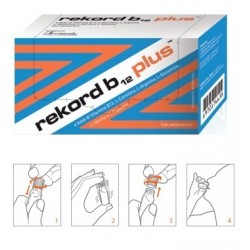 Rekord B12 Plus integratore per stanchezza e affaticamento 10 flaconcini da 10 ml