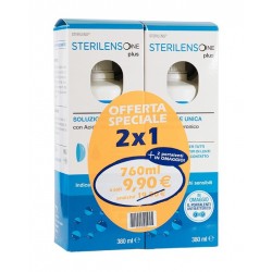 Sterilens One Plus - Soluzione isotonica per lenti a contatto Bipacco OFFERTA SPECIALE