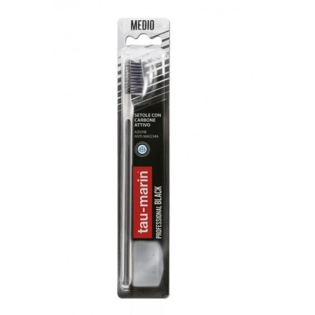 Tau-Marin Professional 27 Black spazzolino da denti anti-macchia medio Tau-Marin Professional 27 Black spazzolino da denti anti-macchia medio