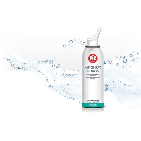 Pic RinoFlux Iso Spray - Soluzione fisiologica isotonica per igiene di naso e orecchie 100ml Pic RinoFlux Iso Spray - Soluzione fisiologica isotonica per igiene di naso e orecchie 100ml