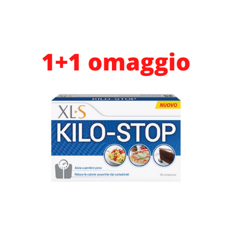 XLS Kilo-Stop 28 Compresse - Integratore Dimagrante BIPACCO 1+1 OMAGGIO XLS Kilo-Stop 28 Compresse - Integratore Dimagrante BIPACCO 1+1 OMAGGIO