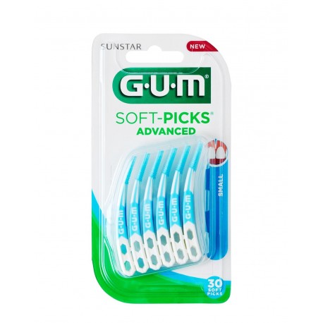 Gum Soft-Picks Advanced Small scovolini interdentali morbidi in gomma 30 pezzi