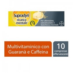Supradyn Ricarica Mentale-Integratore per concentrazione e mente stanca