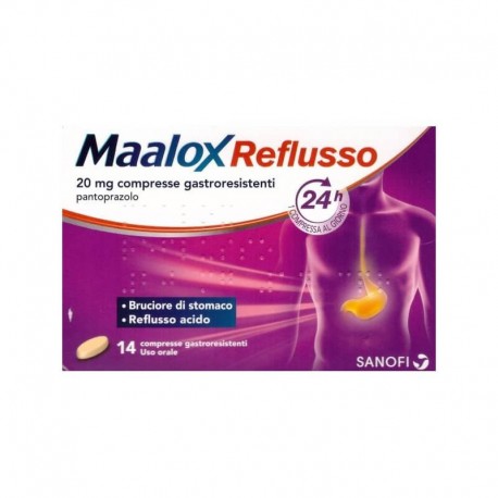 Maalox Reflusso 14 compresse 20 mg
